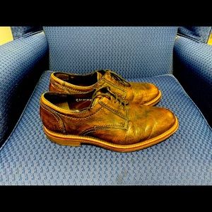 Mephisto Air jet brown leather oxfords, men’s size 9, excellent condition